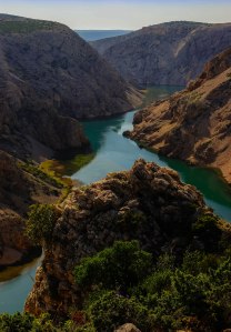 Fluss Zrmanja alias "Rio Pecos"