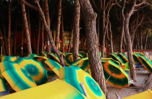 bei Durres am Strand