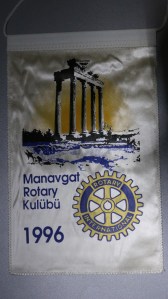 Wimpel des Rotary Club Manavgat